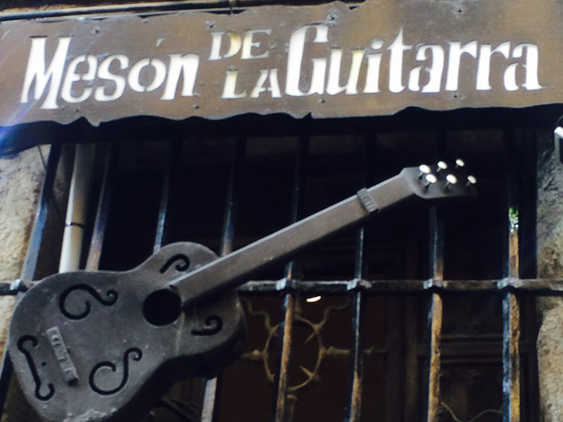 Meson de la Guitarra, Madrid Spain