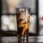 iced cold coffee brew