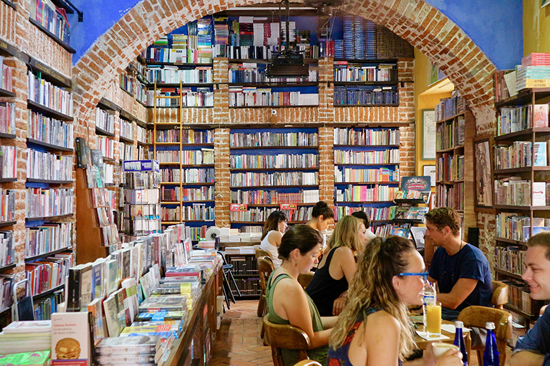 Abaco Libros and Cafe in Cartagena, Colombia